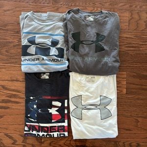 Bundle of 4 under Armour loose fit T-shirts. All men’s medium.